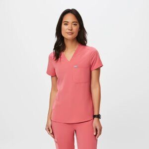 FIGS DESERT ROSE - Catarina One Pocket Scrub Top XXS